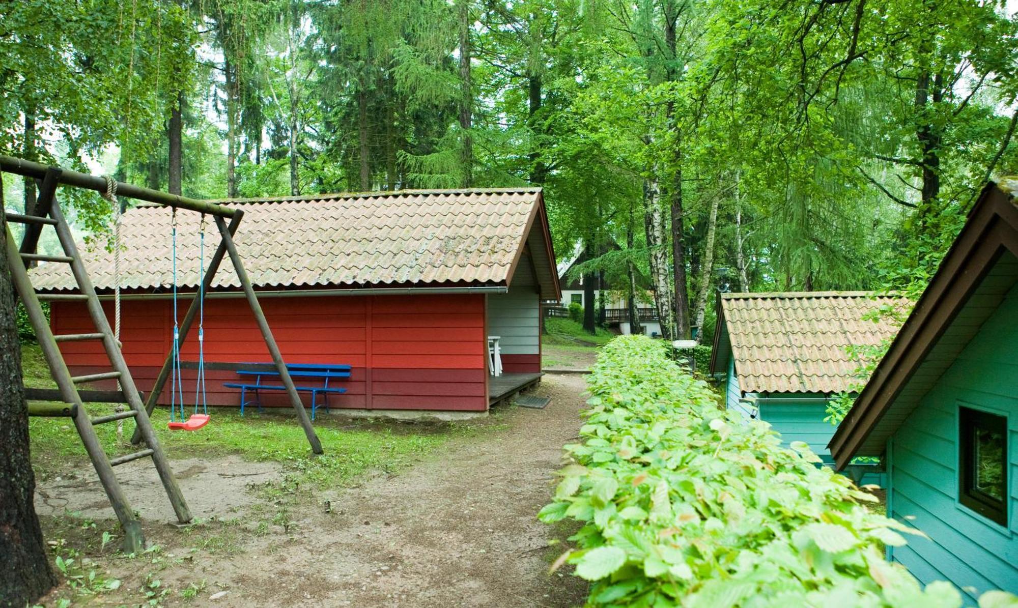Waldidylle - Bungalows An Der Talsperre Kriebstein Exterior foto